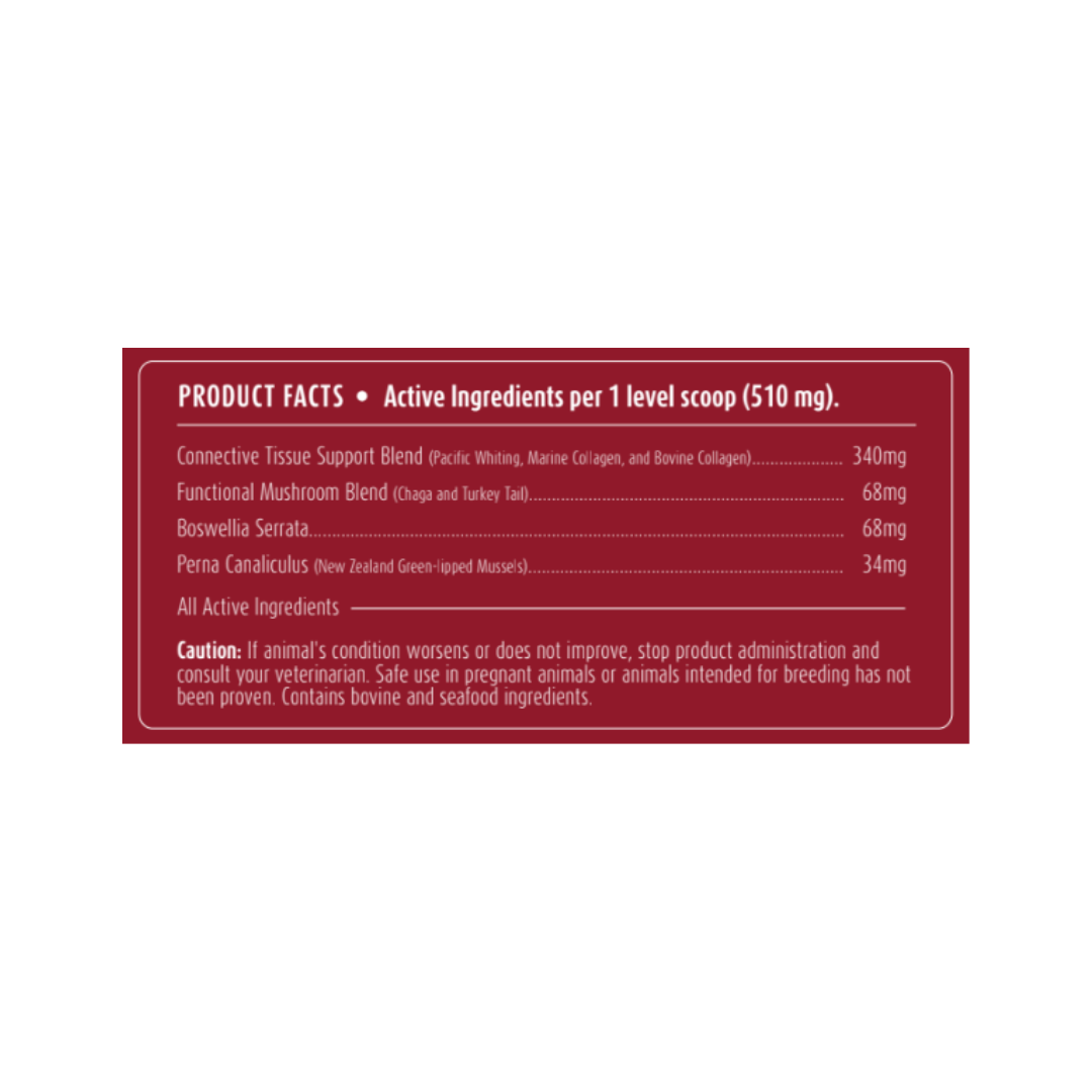 Product label with active ingredients on a white background