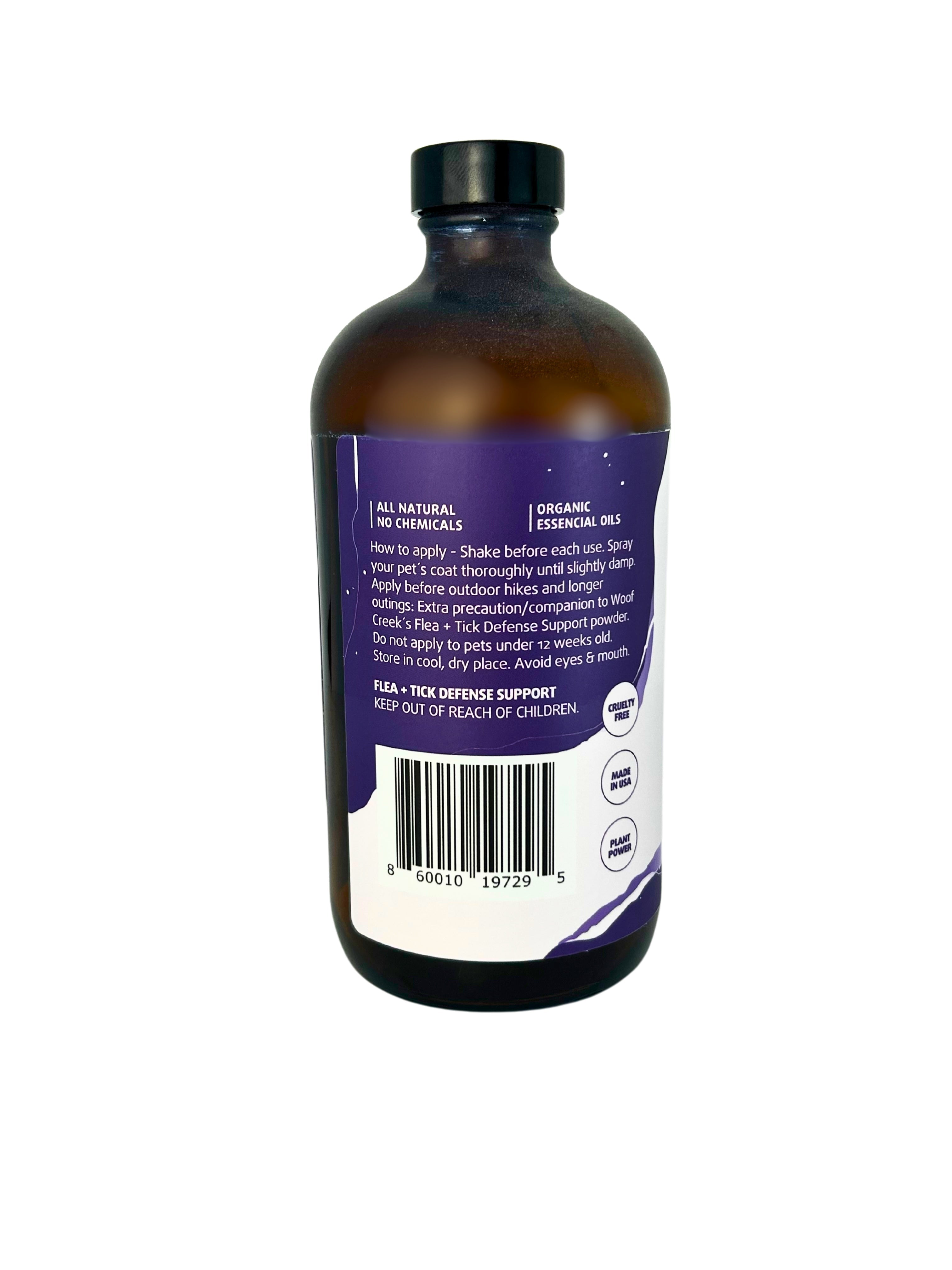 Large Refill of Flea + Tick Repellant for Dogs + Cats | 16FLOZ