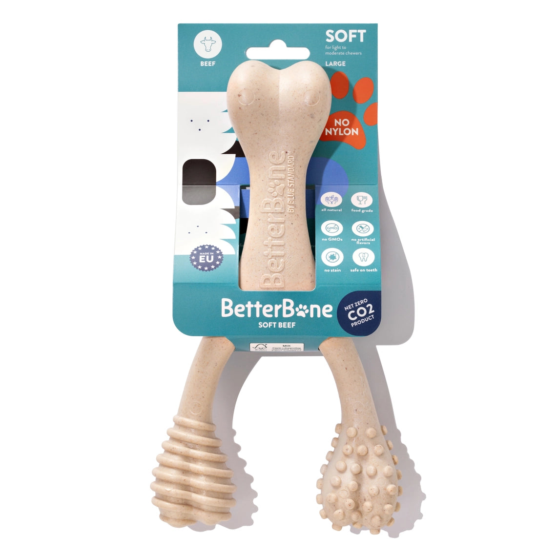 BetterBone SOFT - Safe Chew Toys for Puppies, Seniors and Light Chewers