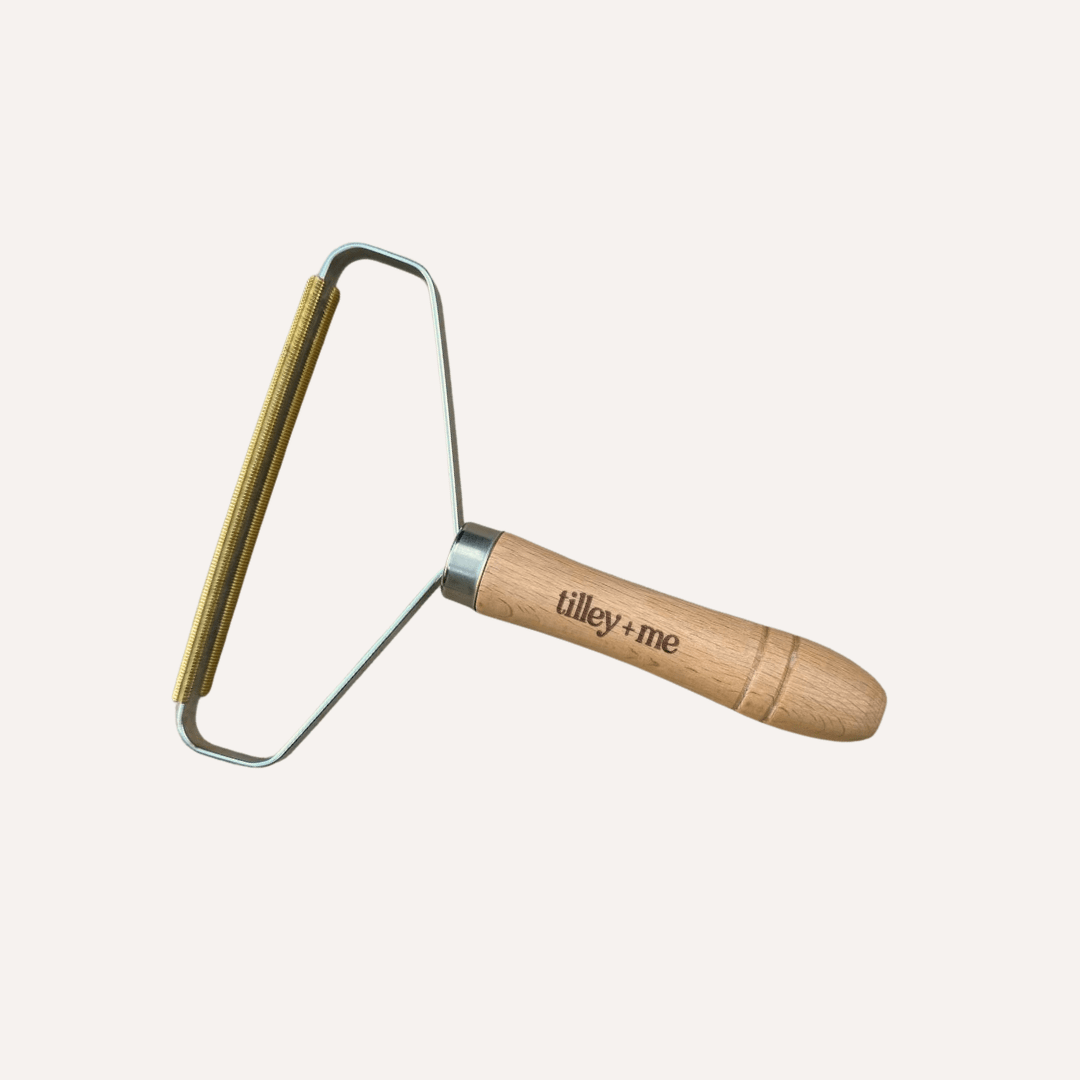 Beech Wood Pet Hair Remover Tool | Reusable Dog & Cat Hair Remover