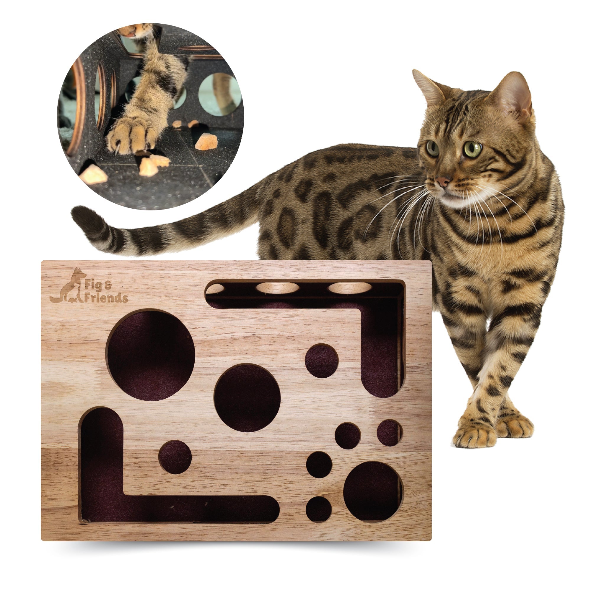 Cat Nail File Box | Interactive Cat Enrichment Toy