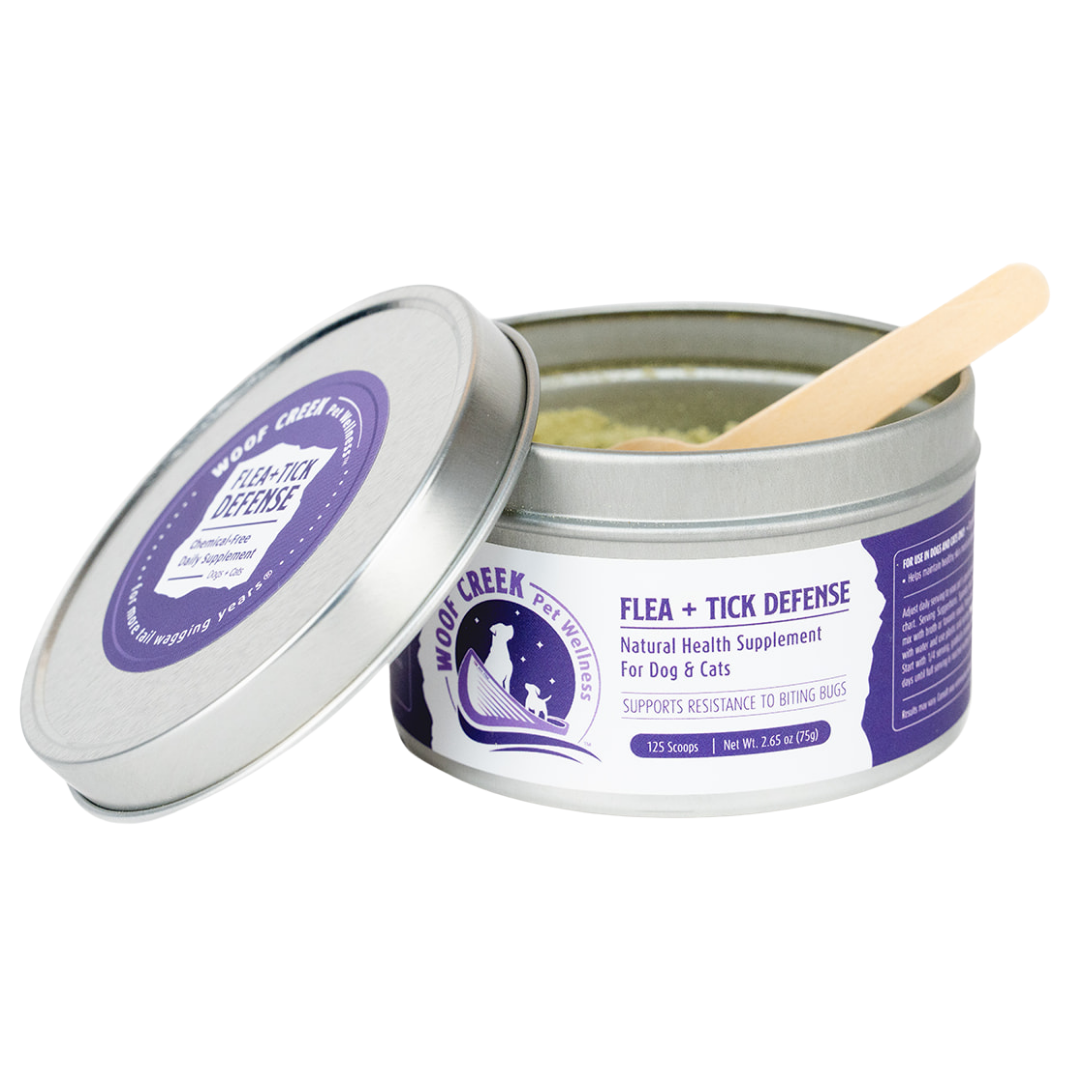 Flea + Tick Support | All-Natural Health Supplement for Dogs + Cats