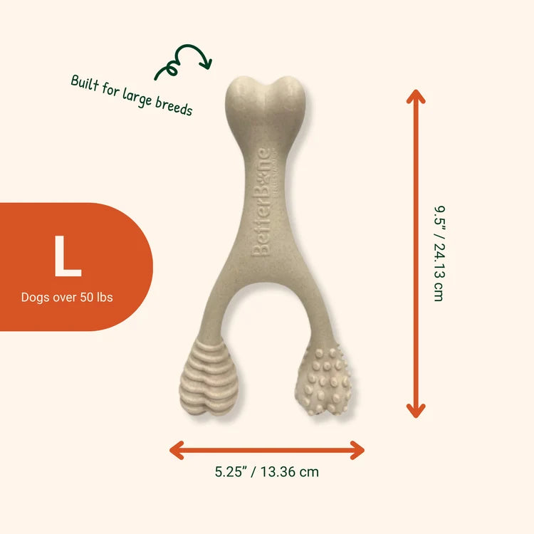 large size dog bone dimensions