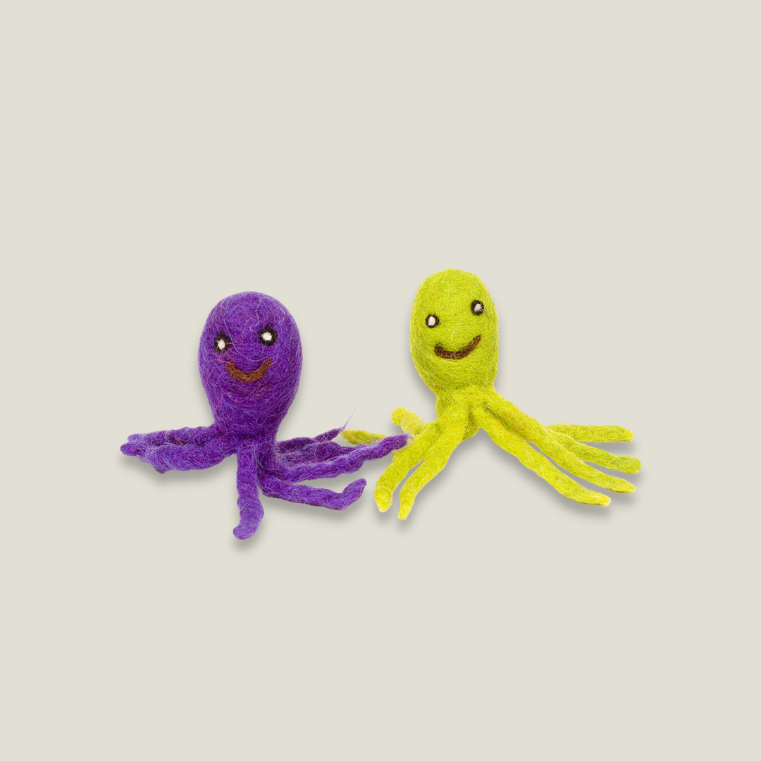 Octopus top cat toy