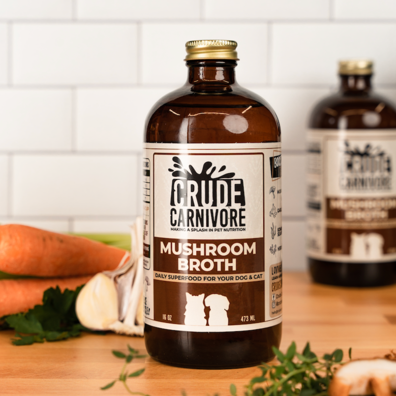 Organic Mushroom Broth for Dogs