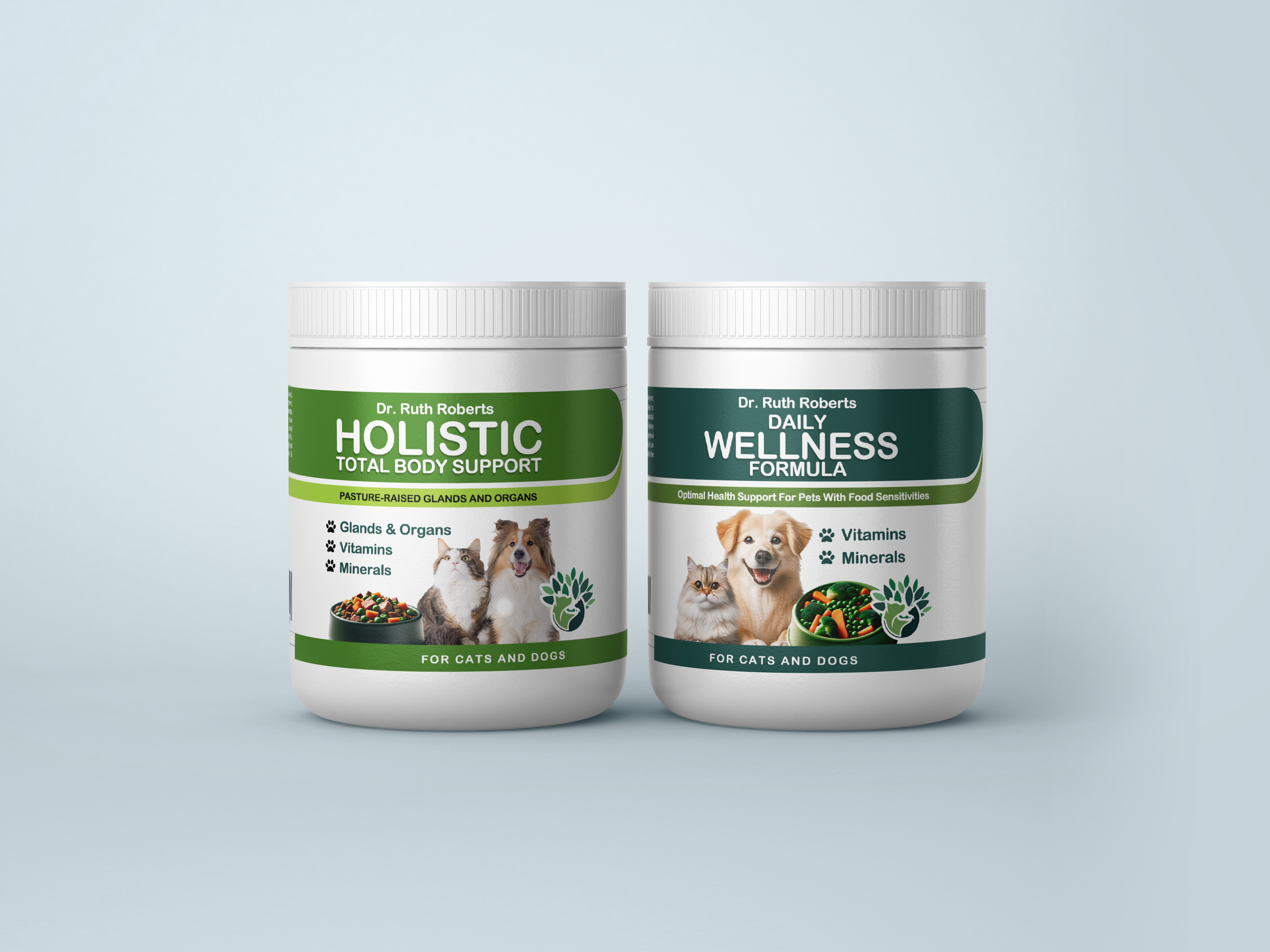Holistic Homemade Dog and Cat Food Supplement + Multivitamin