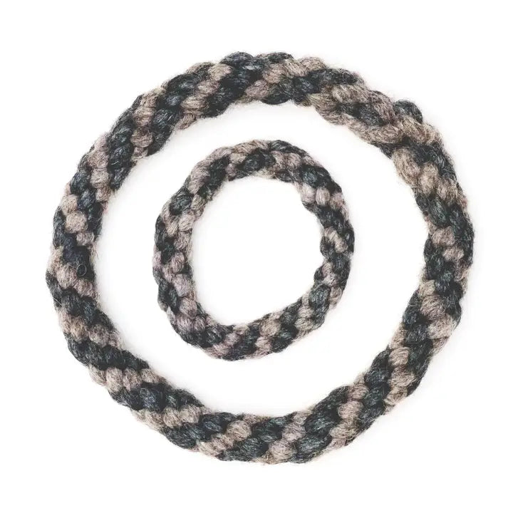 Distinctly Himalayan Dog Ring Toy in Wool (Single)