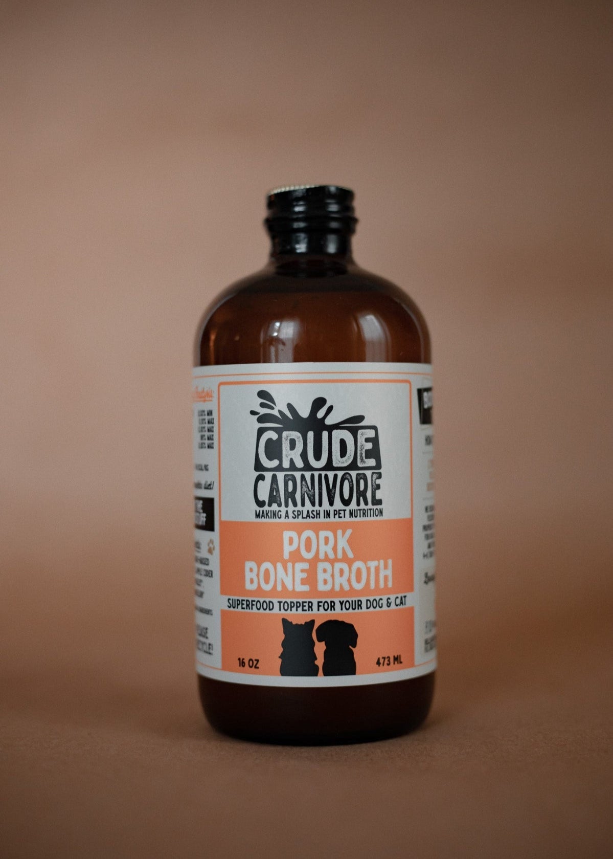 Pork Bone Broth for Dogs and Cats | Crude Carnivore