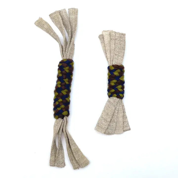 Hemp & Wool Dog Pull Toy