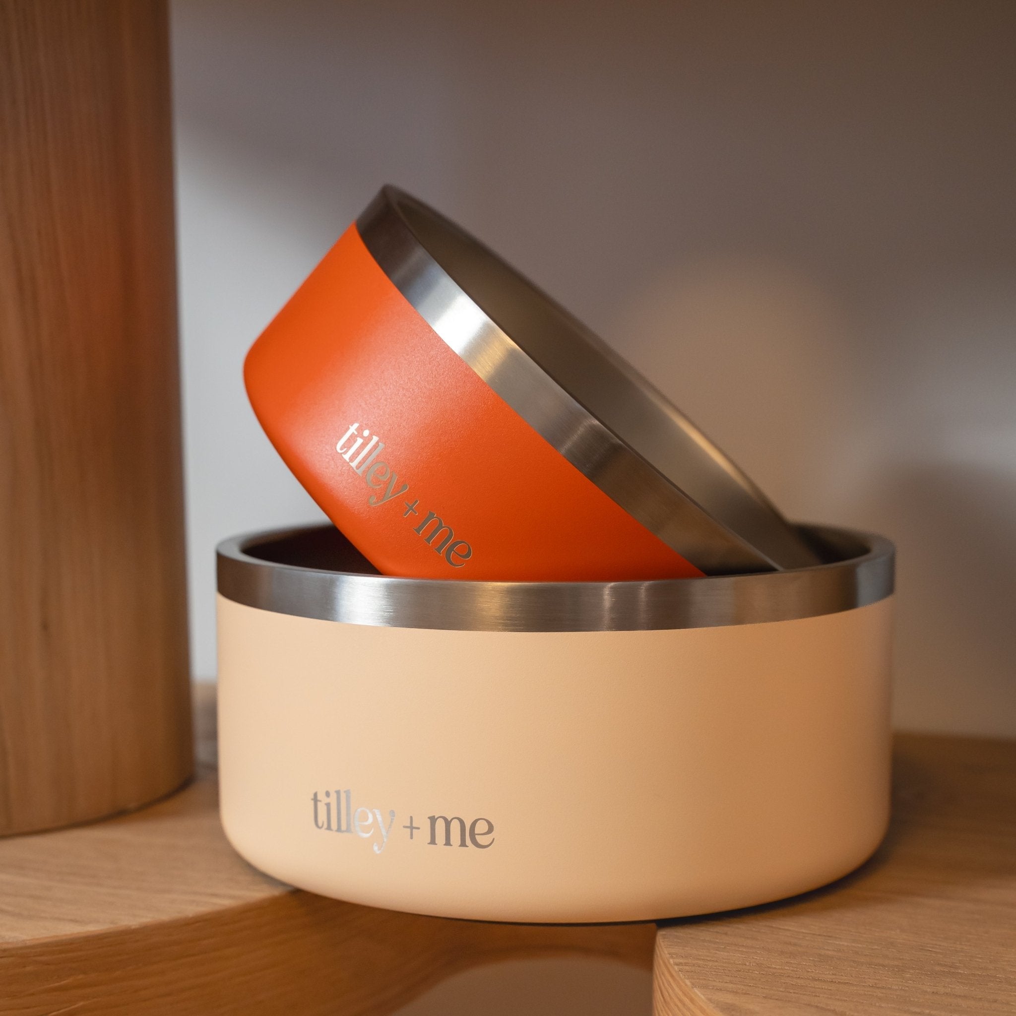 Stainless Steel Dog Bowl | Non-Slip Food & Water Bowl