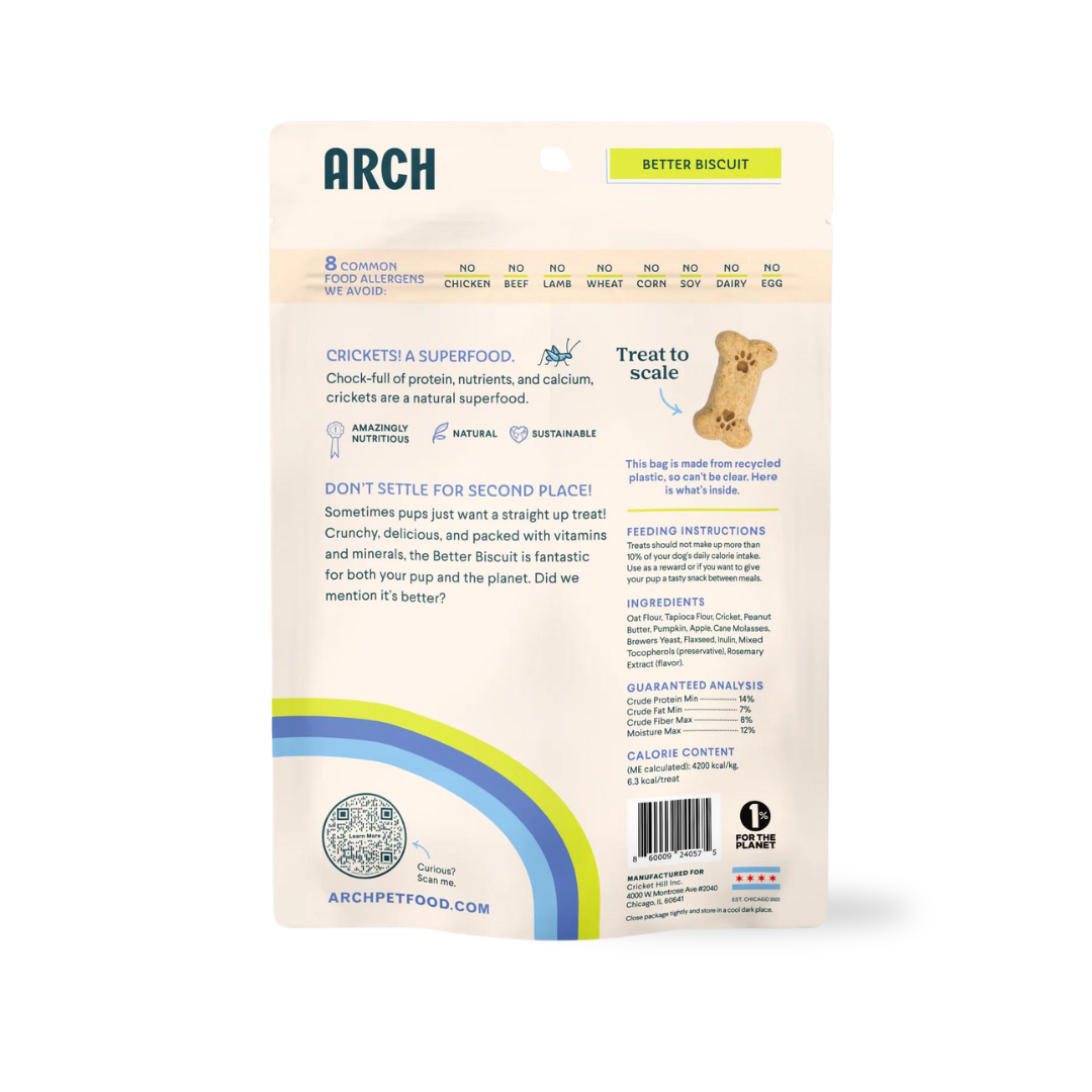 Hypoallergenic Dog Treats With Cricket Protein - Peanut Butter