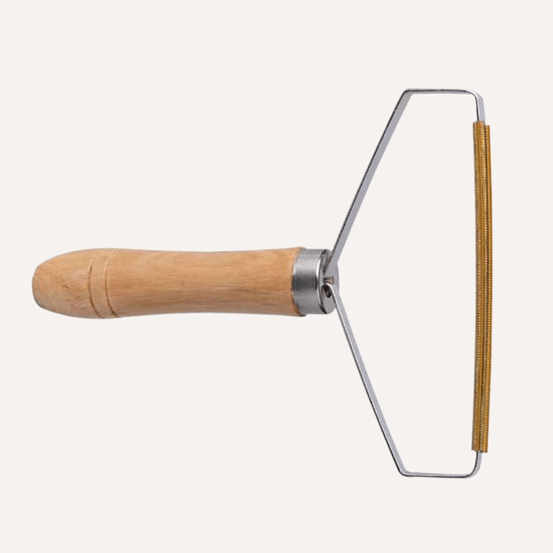 Beech Wood Pet Hair Remover Tool | Reusable Dog & Cat Hair Remover
