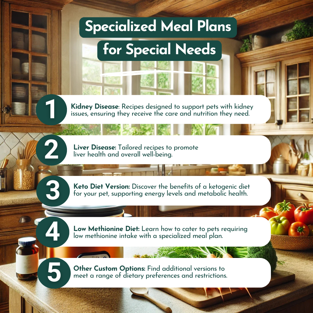 Veterinarian Approved Homemade Dog and Cat Food Recipes + eCourse