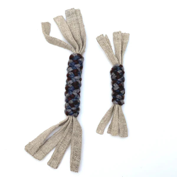 Distinctly Himalayan Hemp & Wool Dog Pull Toy