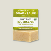 Natural Dog Shampoo Bar - Honey & Oats