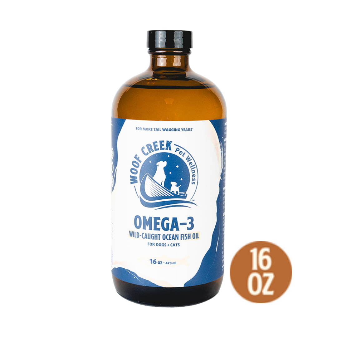 Omega-3 Ocean Fish Oil for Dogs + Cats