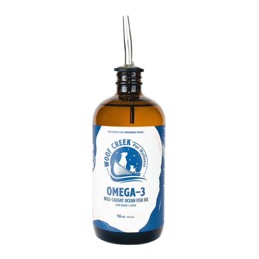 Omega-3 Ocean Fish Oil for Dogs + Cats