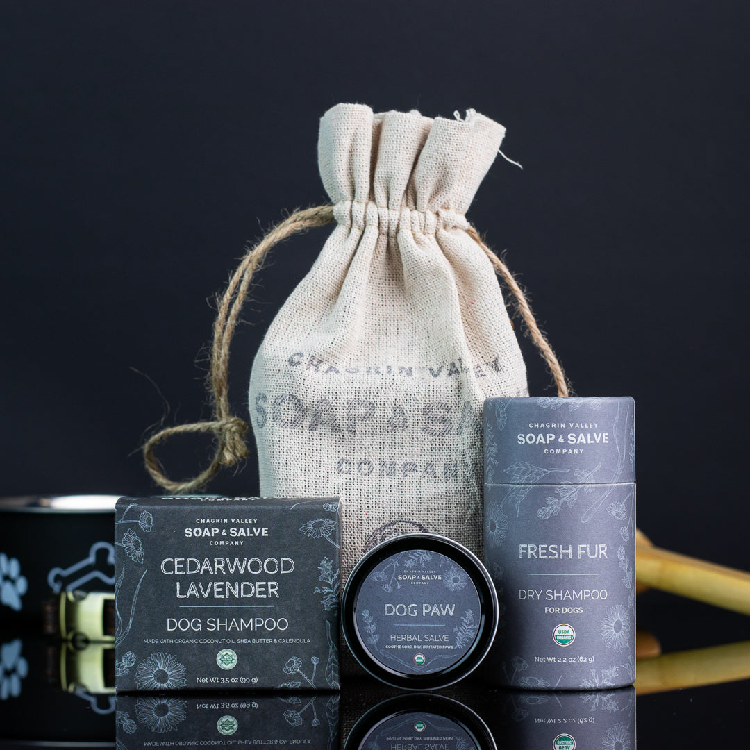 Organic Natural Dog Skin Care Bundle