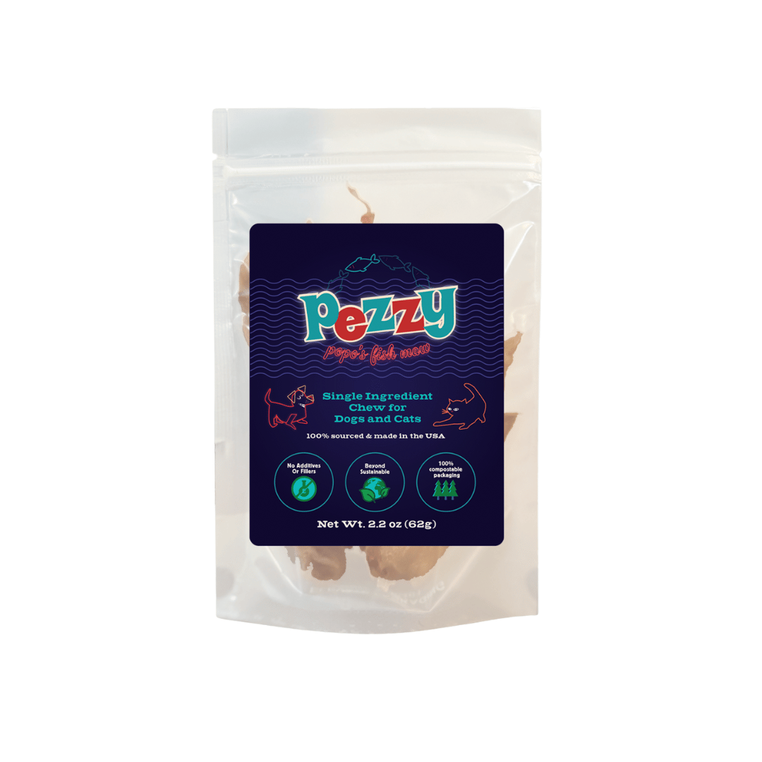 Silver Carp Maw Dog Chews - Single Ingredient