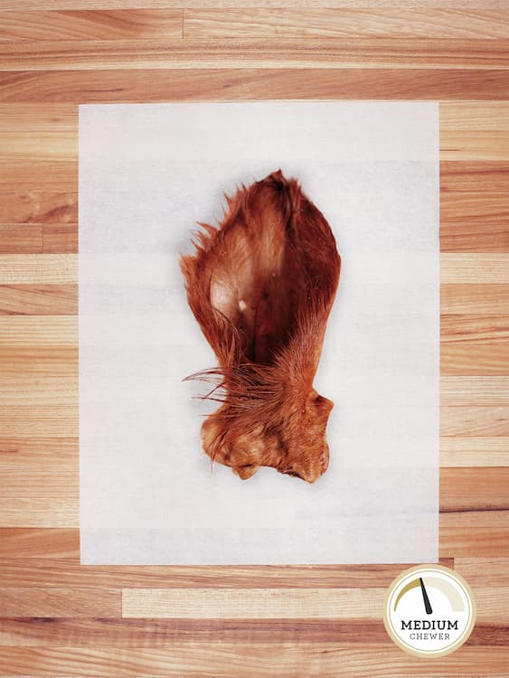 Dehydrated Beef Ear - Single