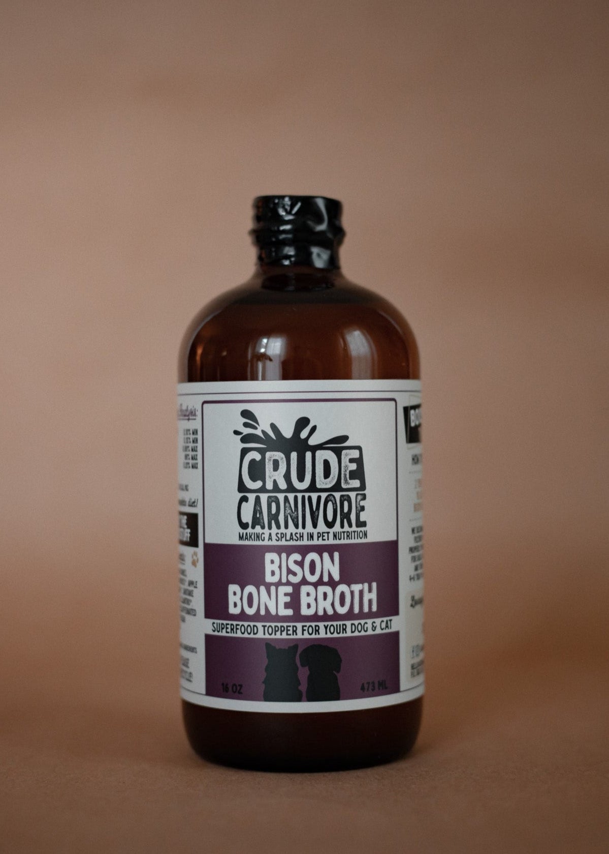 Bison Bone Broth for Dogs | Crude Carnivore