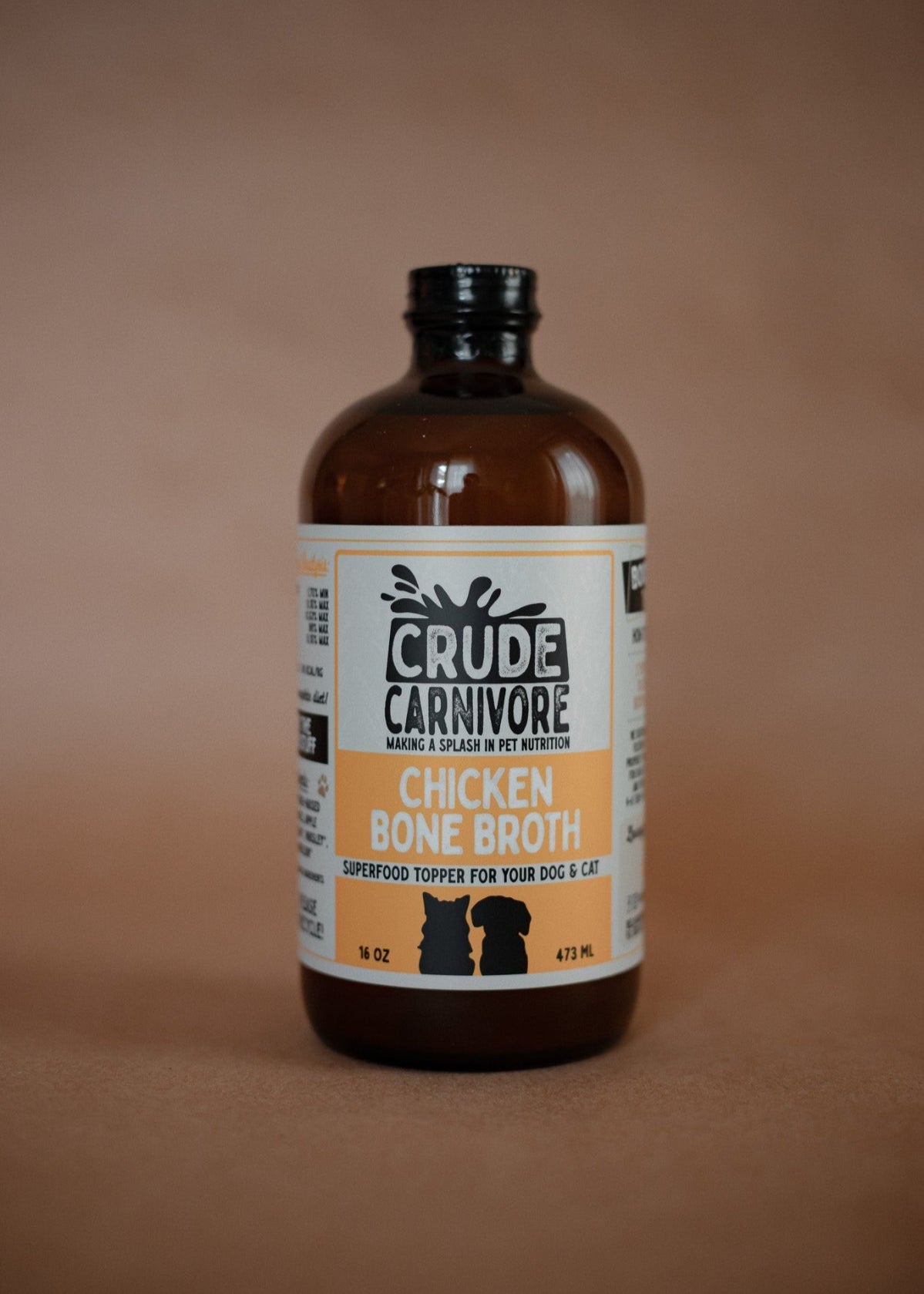 Chicken Bone Broth for Dogs and Cats | Crude Carnivore