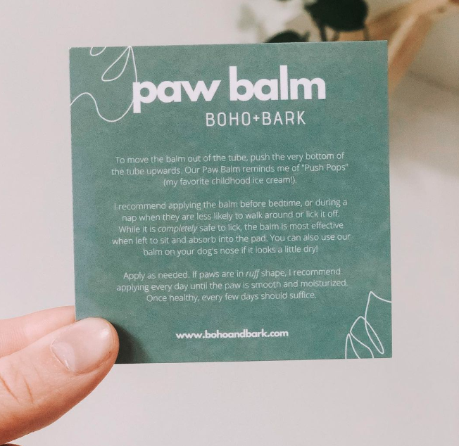Natural Paw Balm Stick for Dogs