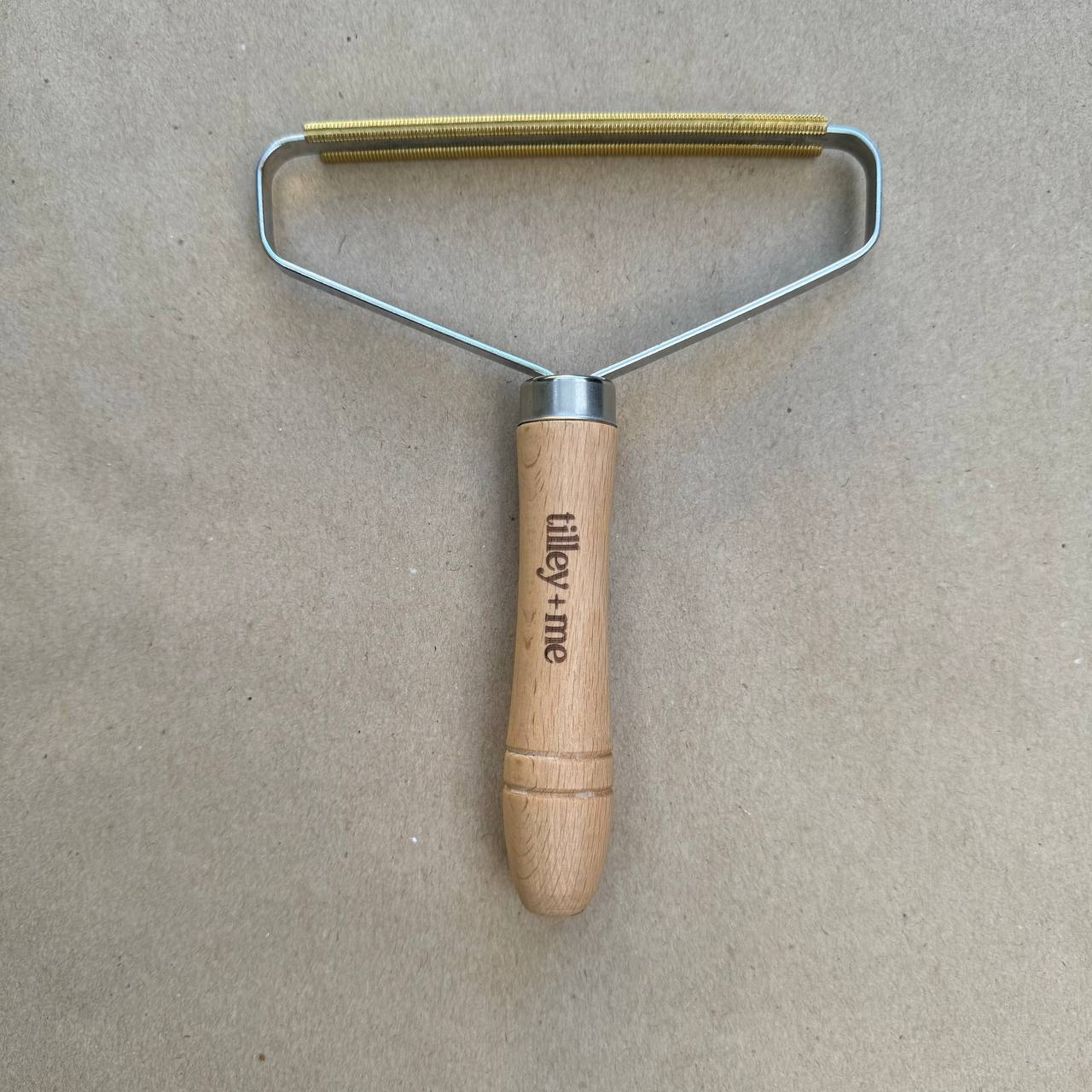 Beech Wood Pet Hair Remover Tool | Reusable Dog & Cat Hair Remover