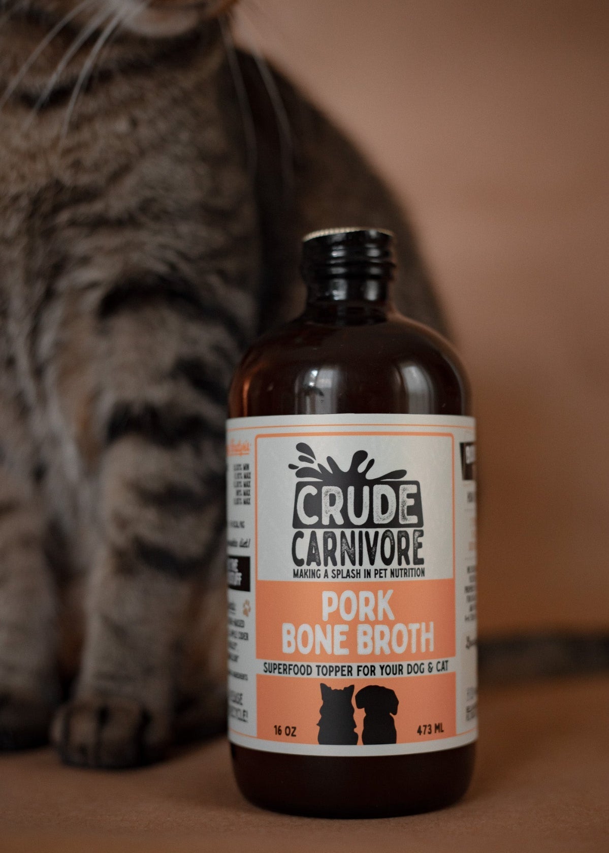Pork Bone Broth for Dogs and Cats | Crude Carnivore