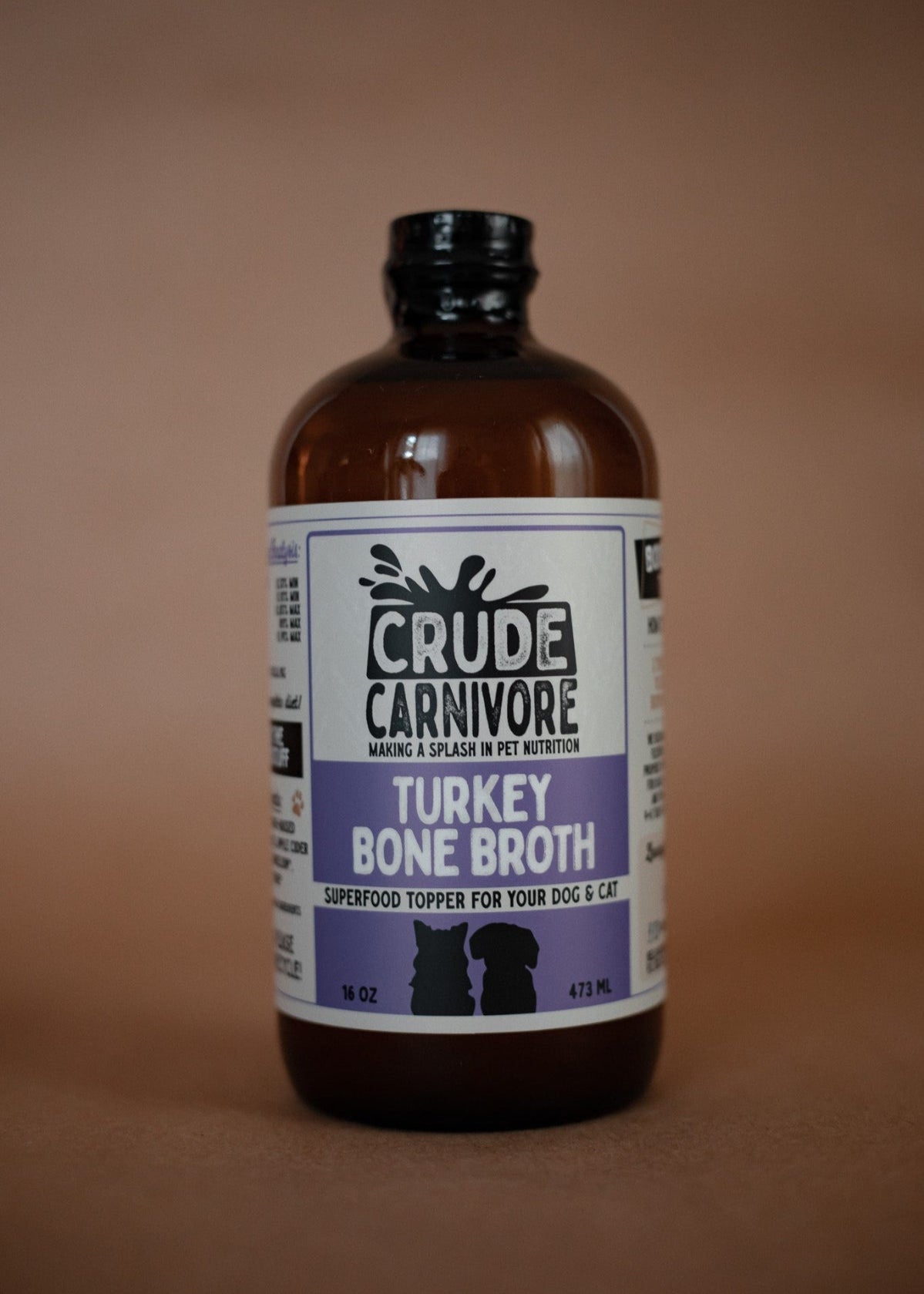 Turkey Bone Broth for Dogs | Crude Carnivore