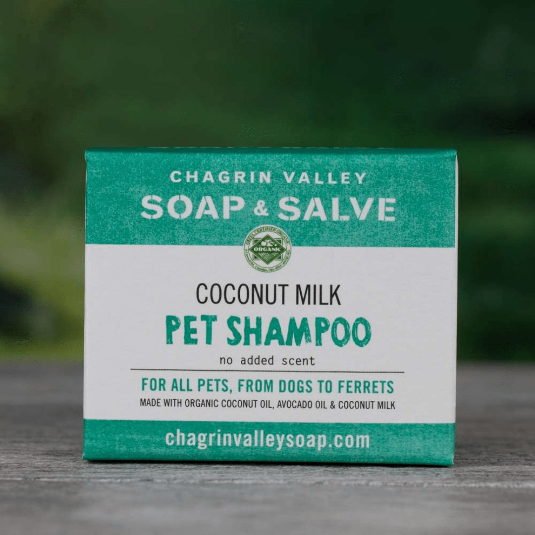 Natural Pet Shampoo Bar - Coconut Milk